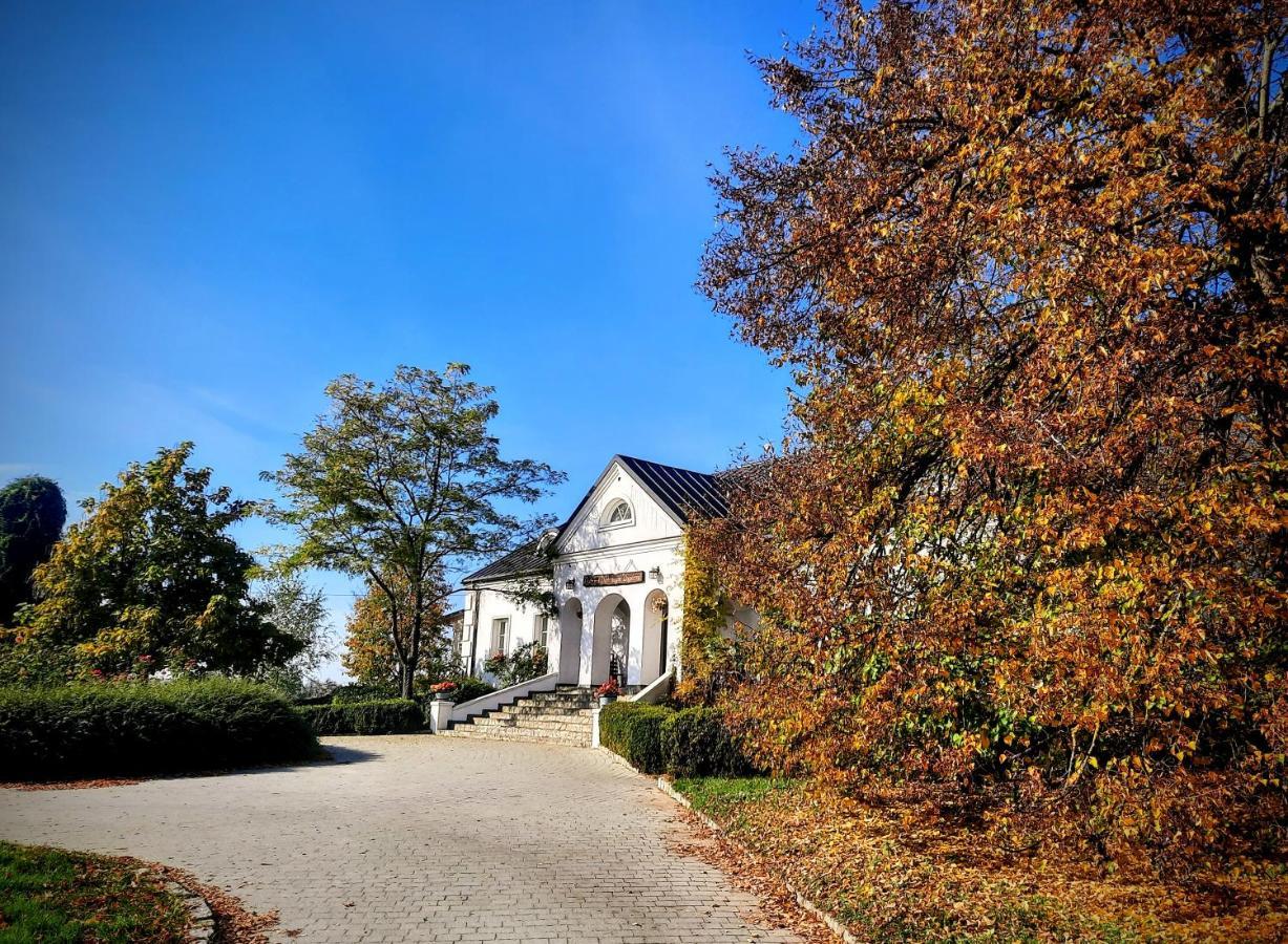 Dwor Na Wichrowym Wzgorzu Bed & Breakfast Przybyslawice ภายนอก รูปภาพ